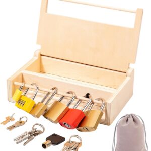 6-Pack Lock and Key Toy Set – Hands-On Learning for Kids